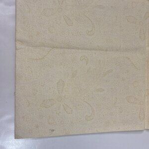 1 Yd Tone on Tone Paisley Butter Yellow Quilting Fabric